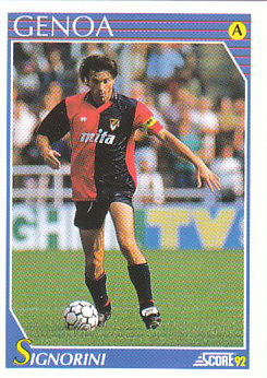 Gianluca Signorini Genoa Score 92 Seria A #111